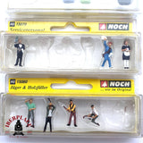 ♻️ 2da mano - Noch Figuras Cazadores y leñadores Capillas y cruces H0 escala 1:87 E15