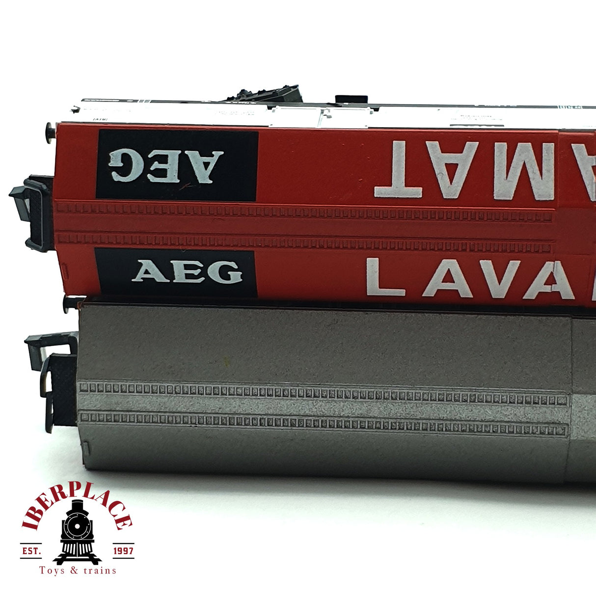 ♻️ 2da mano - 2x Minitrix vagones Mercancía Lavamat AEG DB N escala 1:160 E16