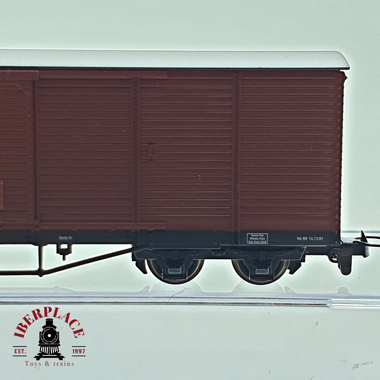 ♻️ 2da mano - DC Tillig Bahn 05940 vagones cerrados DR Ep III H0e escala 1:87 E15
