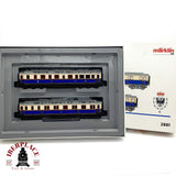 ♻️ AC Märklin 2881 set Carro de servicio de las damas, con cocina H0 escala 1:87