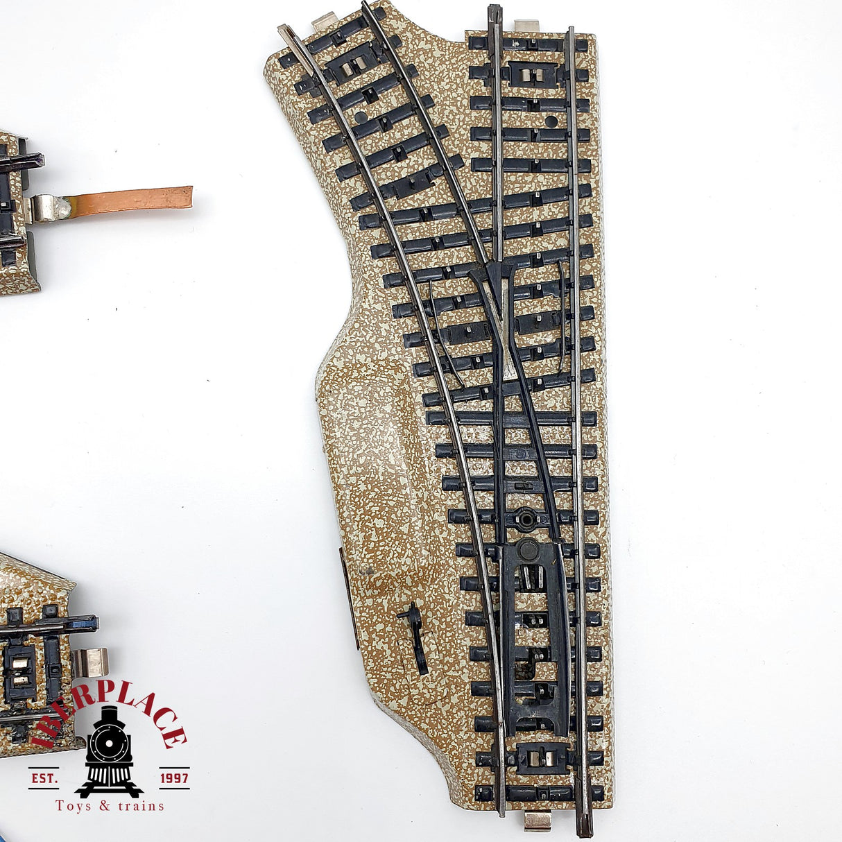 ♻️ 12x Märklin desvios izq y derecha, Travesia sistema M H0 escala 1:87