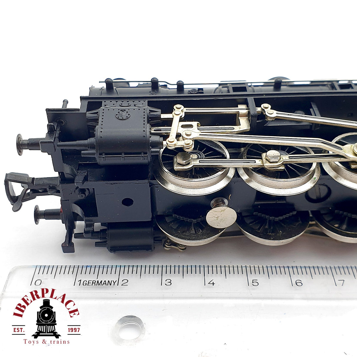 ♻️ DC Fleischmann Locomotora de vapor Bastler negra H0 escala 1:87