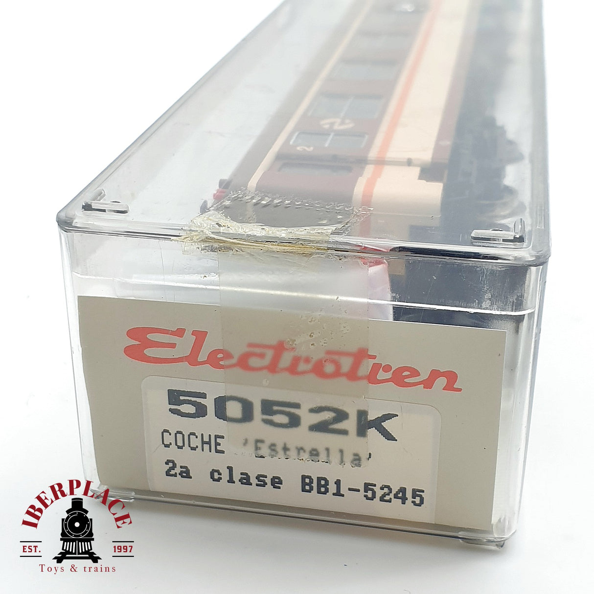 ♻️ DC Electrotren 5052K Coche estrella 2da clase BB1 5245 RENFE H0 escala 1:87