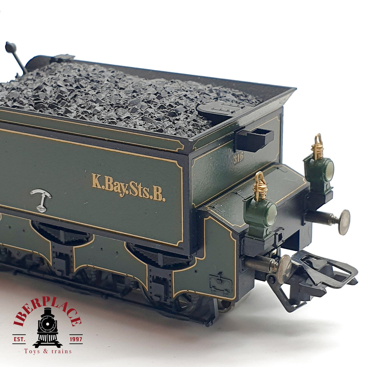 ♻️ AC Märklin 2880 Locomotora B IV Tristan con vitrina H0 escala 1:87