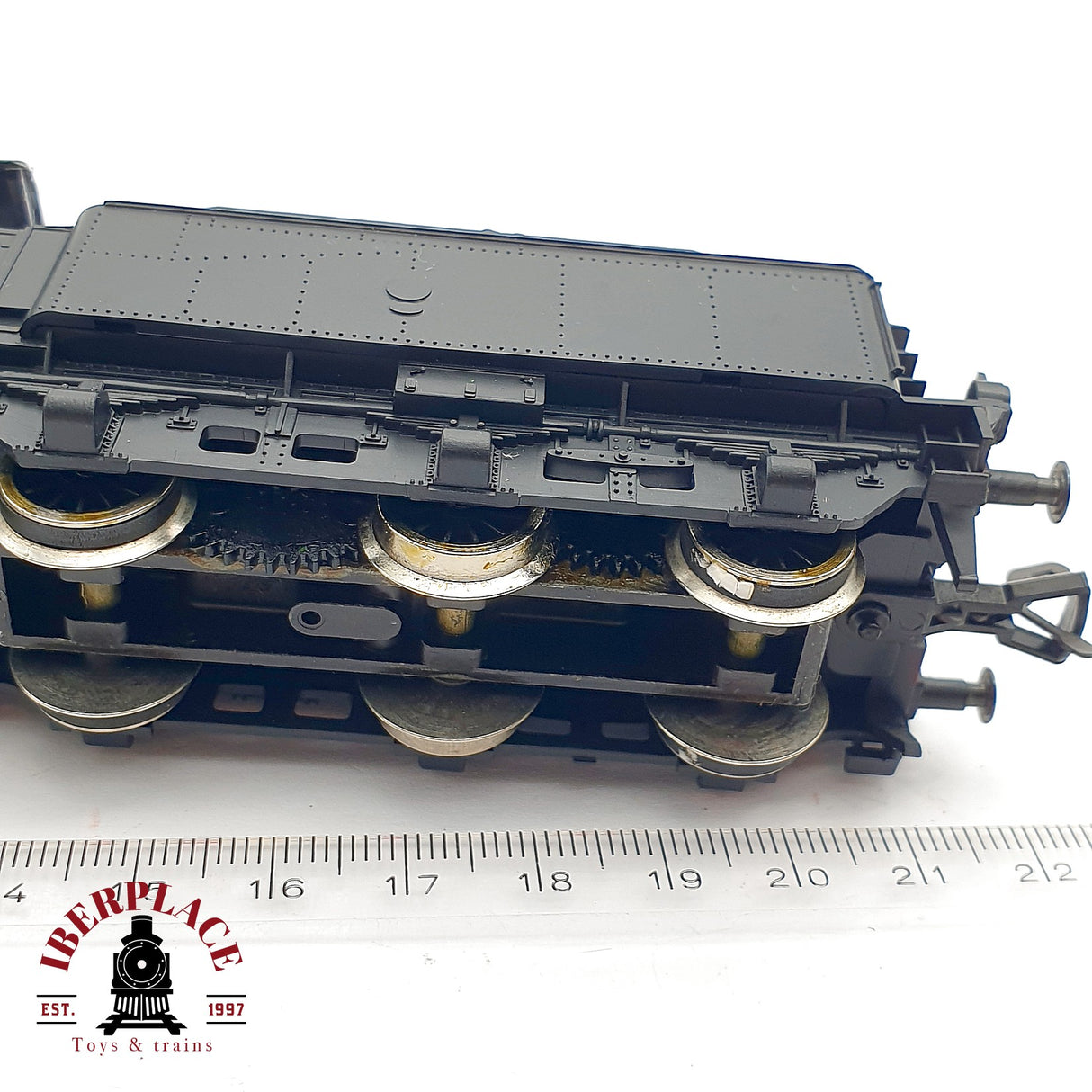 ♻️ DC Fleischmann Locomotora de vapor Bastler negra H0 escala 1:87