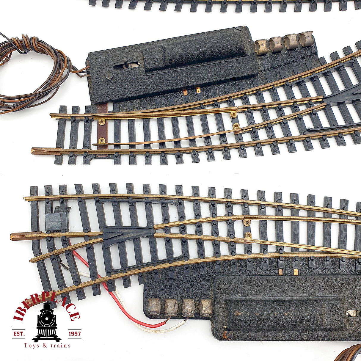 ♻️  Märklin Lote mixto desvíos, vías curvas y rectas, algunas con defecto sistema K H0 escala 1:87