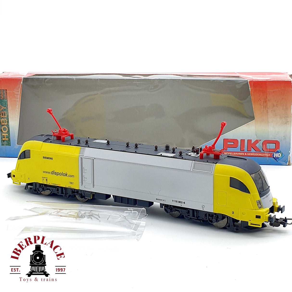 ♻️ DC PIKO 57411 Locomotora Siemens 1116 902-6 Ep V H0 escala 1:87