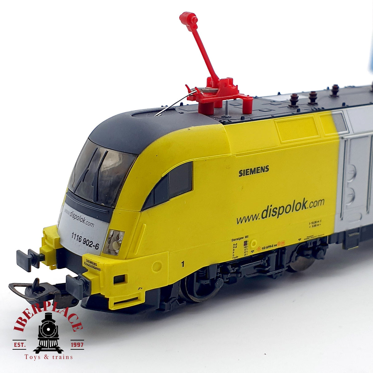 ♻️ DC PIKO 57411 Locomotora Siemens 1116 902-6 Ep V H0 escala 1:87