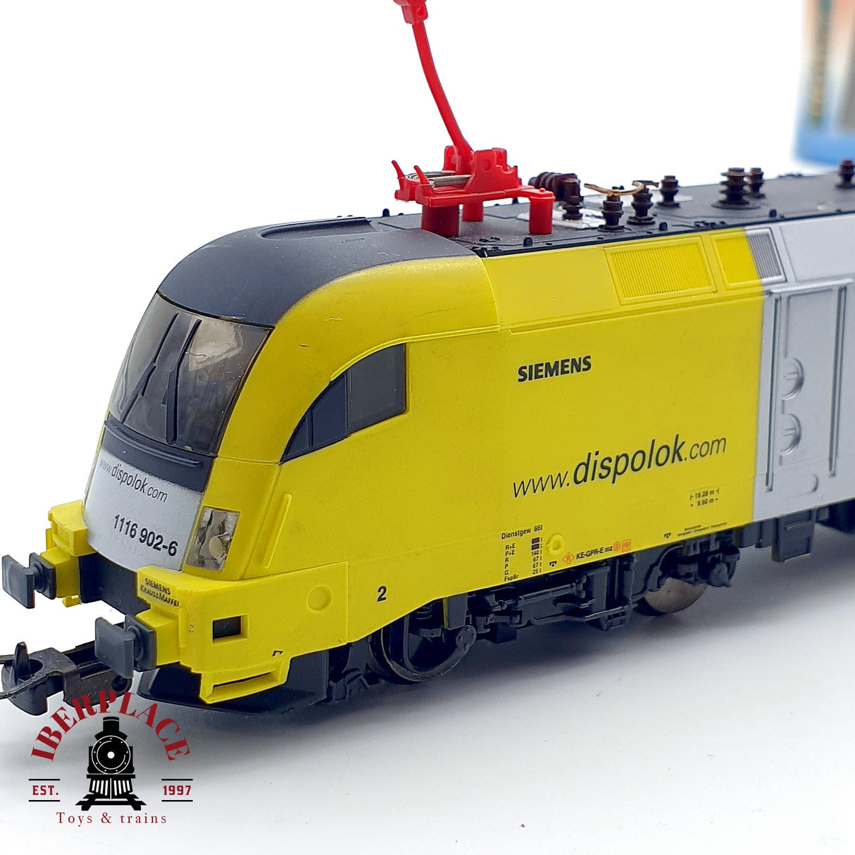 ♻️ DC PIKO 57411 Locomotora Siemens 1116 902-6 Ep V H0 escala 1:87