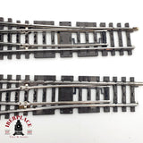♻️  2x Märklin desvio manual a la izquierda y a la derecha sistema K H0 escala 1:87