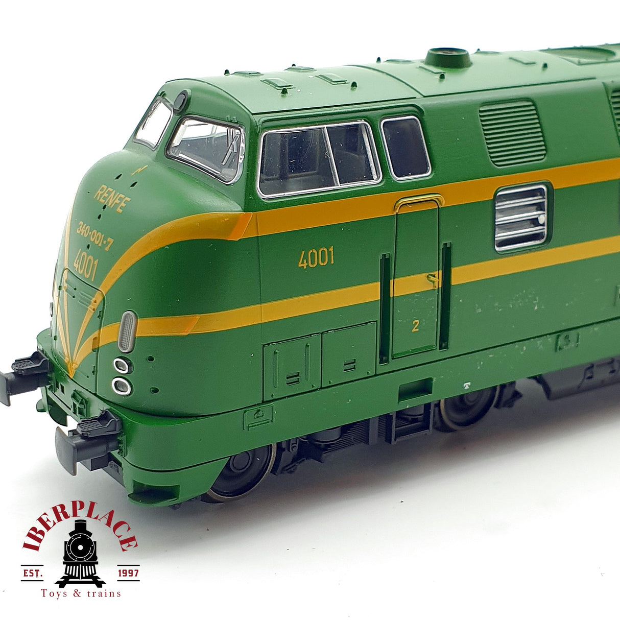 ♻️ DC Roco 43583.1 Locomotora Diesel 340 001-7 H0 escala 1:87