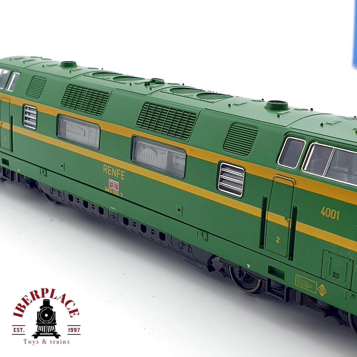 ♻️ DC Roco 43583.1 Locomotora Diesel 340 001-7 H0 escala 1:87