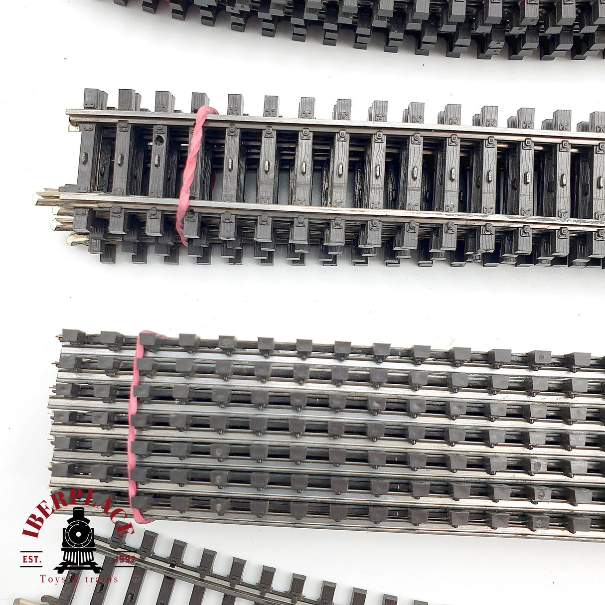 ♻️ 49x Märklin vias rectas, curvas, motores para desvios sistema M H0 escala 1:87