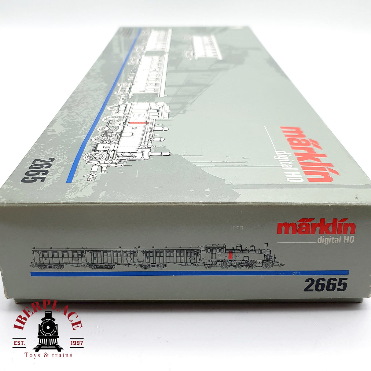 ♻️ AC Märklin 2665 digital tren de pasajeros de la antigua DRG BR 75 H0 escala 1:87