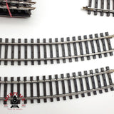 ♻️ 49x Märklin vias rectas, curvas, motores para desvios sistema M H0 escala 1:87