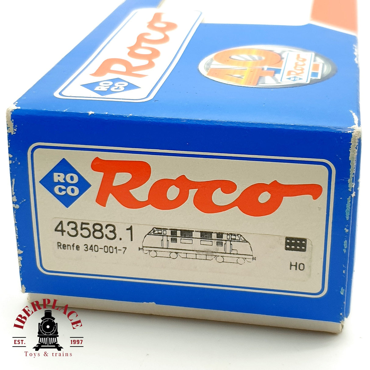 ♻️ DC Roco 43583.1 Locomotora Diesel 340 001-7 H0 escala 1:87