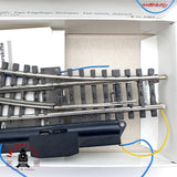 💡♻️ Märklin 2263 dos desvíos eléctricos a la derecha K H0 escala 1:87