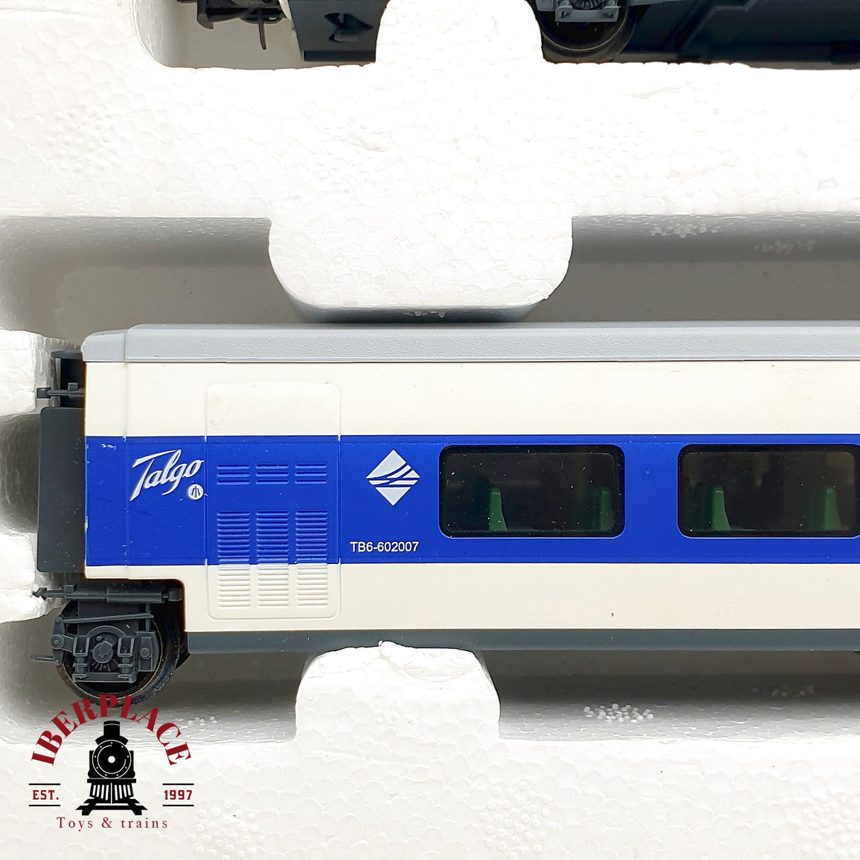 ♻️ DC Electrotren 3205K Coches complementarios Talgo largo recorrido RENFE H0 escala 1:87