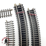 ♻️ 49x Märklin vias rectas, curvas, motores para desvios sistema M H0 escala 1:87