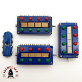 ♻️ 4x Märklin 7072 470 Pupitres de mando, placa de distribución H0 escala 1:87