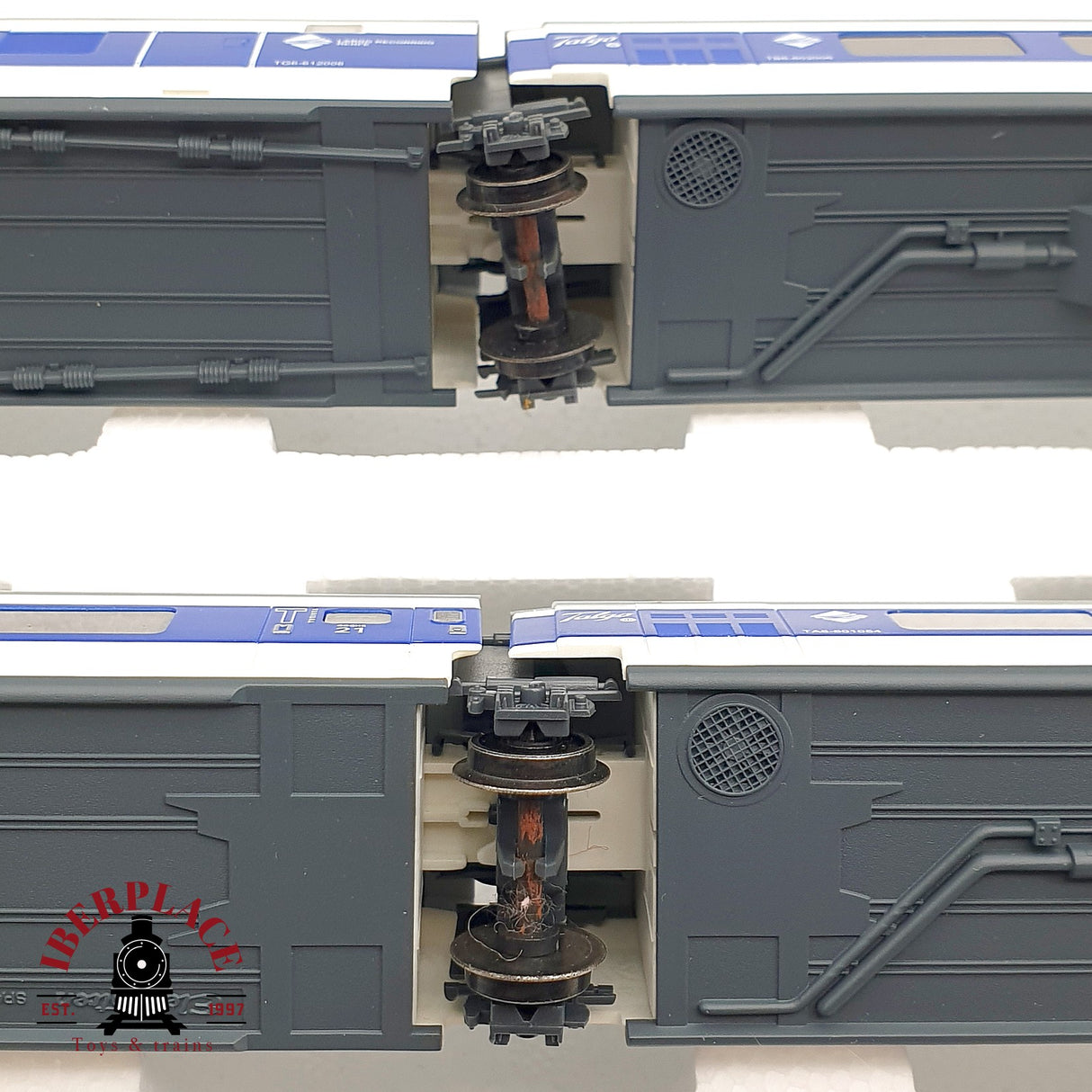 ♻️ DC Electrotren 3205K Coches complementarios Talgo largo recorrido RENFE H0 escala 1:87