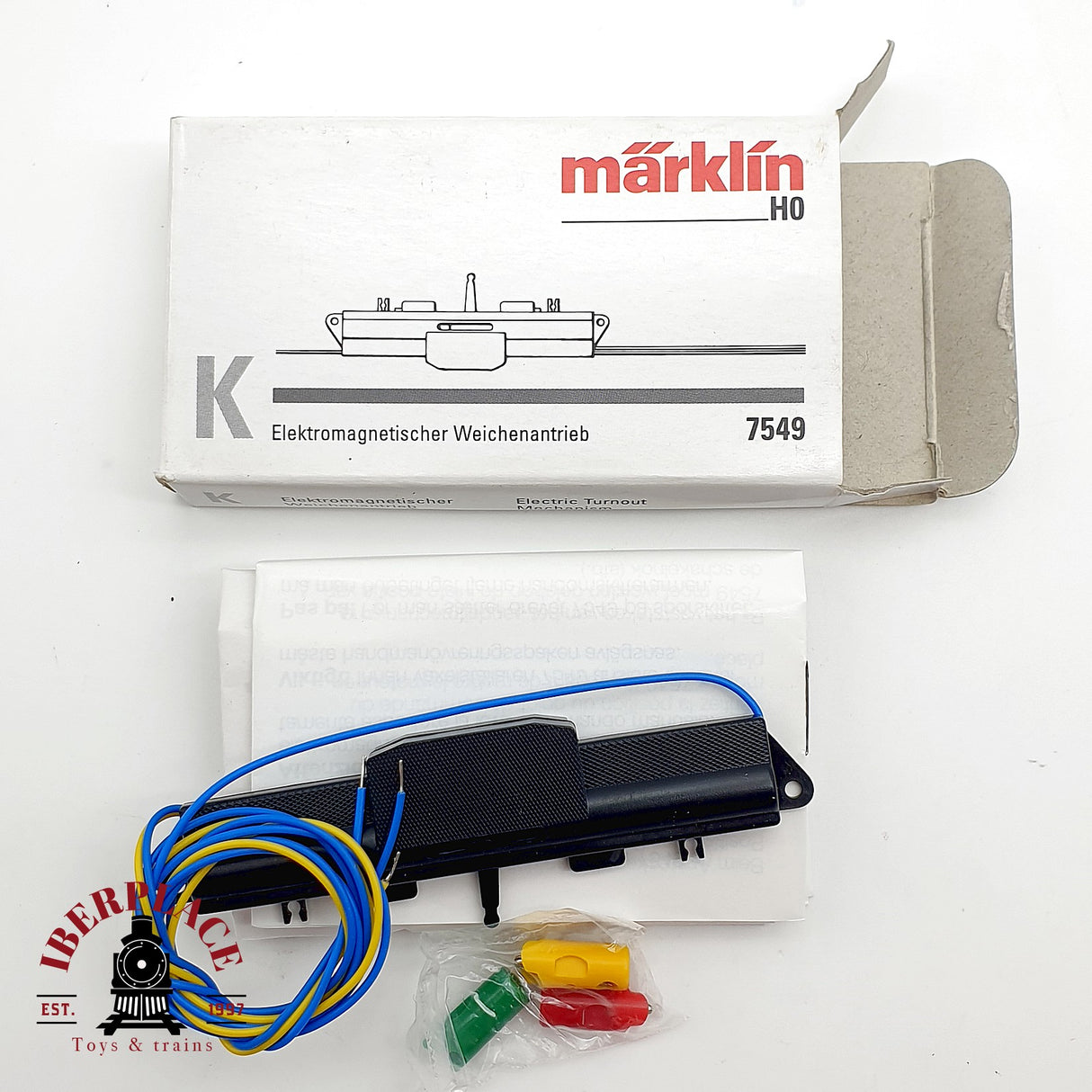 ♻️  Märklin 7549 Motor para desvios sistema K H0 escala 1:87