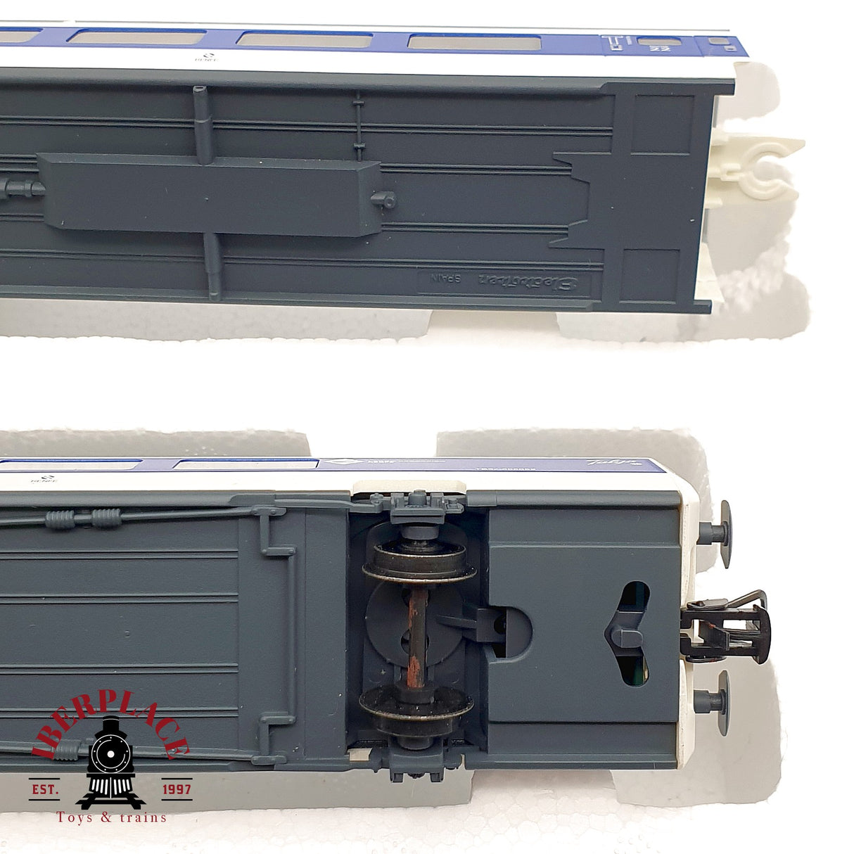♻️ DC Electrotren 3205K Coches complementarios Talgo largo recorrido RENFE H0 escala 1:87