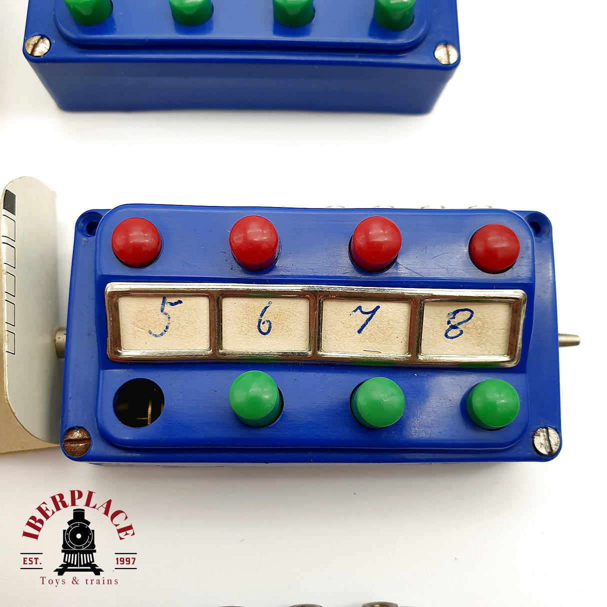 ♻️ 4x Märklin 7211 7072 Pupitres de mando, placa de distribución  H0 escala 1:87