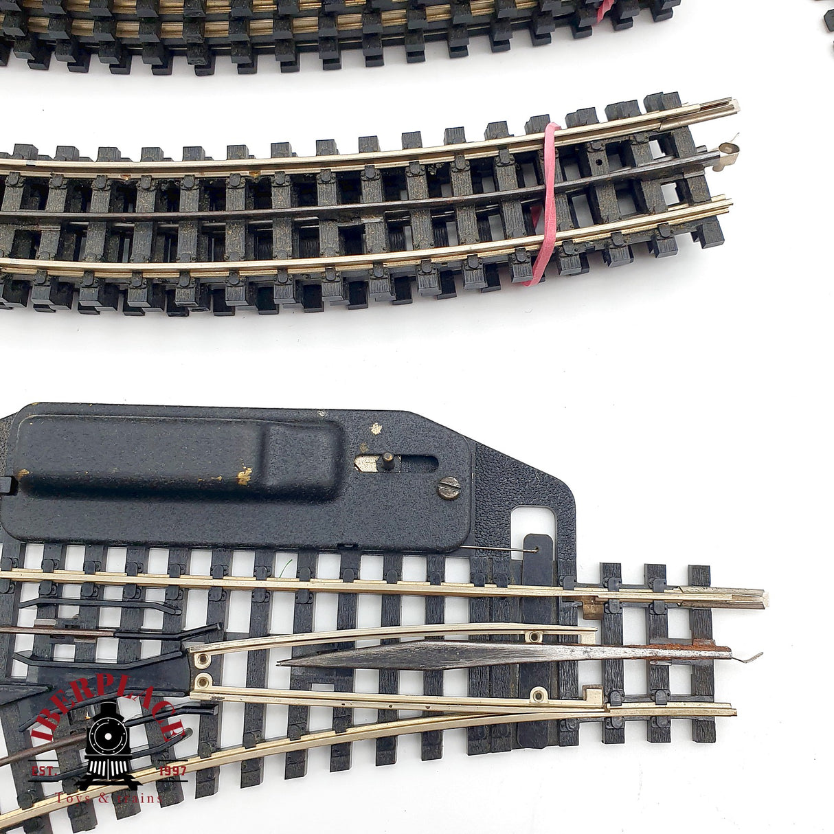 ♻️  22x Trix Express 3 carriles DC vias curvas rectas y desvios H0 escala 1:87