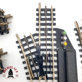♻️  22x Trix Express 3 carriles DC vias curvas rectas y desvios H0 escala 1:87