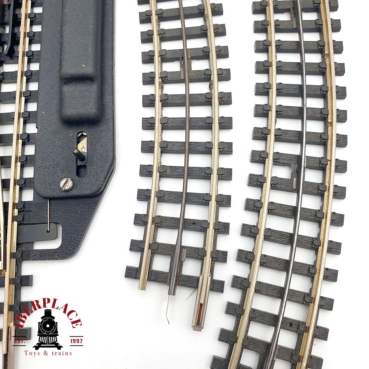 ♻️  22x Trix Express 3 carriles DC vias curvas rectas y desvios H0 escala 1:87