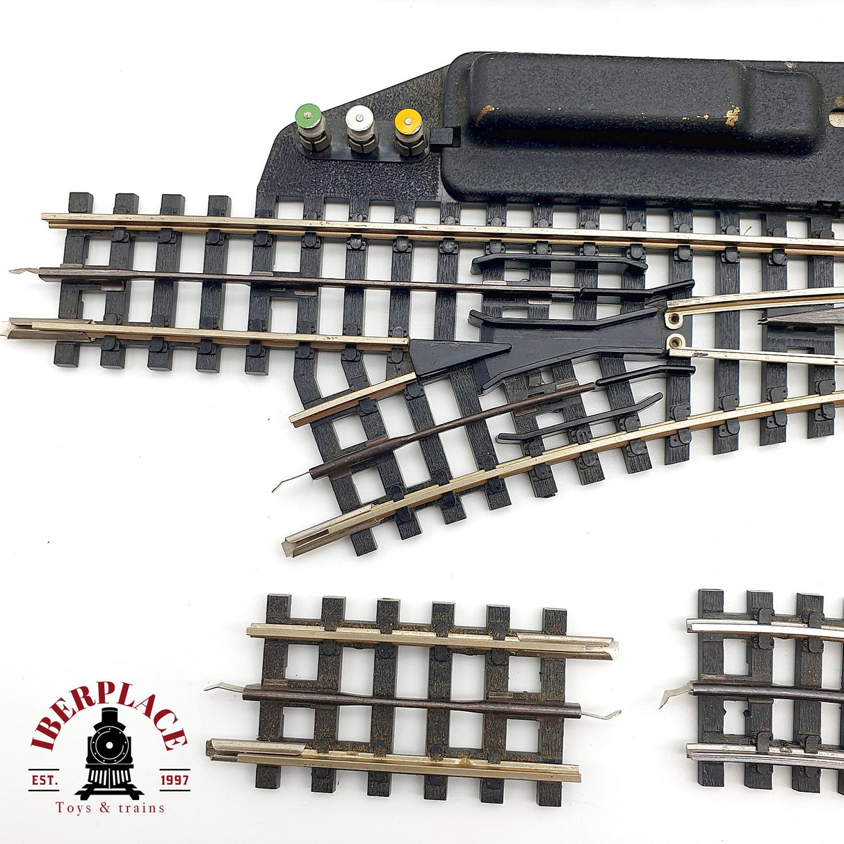 ♻️  22x Trix Express 3 carriles DC vias curvas rectas y desvios H0 escala 1:87
