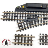 ♻️  22x Trix Express 3 carriles DC vias curvas rectas y desvios H0 escala 1:87