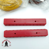 ♻️ Lote de cable azul negro rojo amarillo y placas de distribución H0 escala 1:87