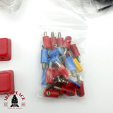 ♻️ Lote de cable azul negro rojo amarillo y placas de distribución H0 escala 1:87