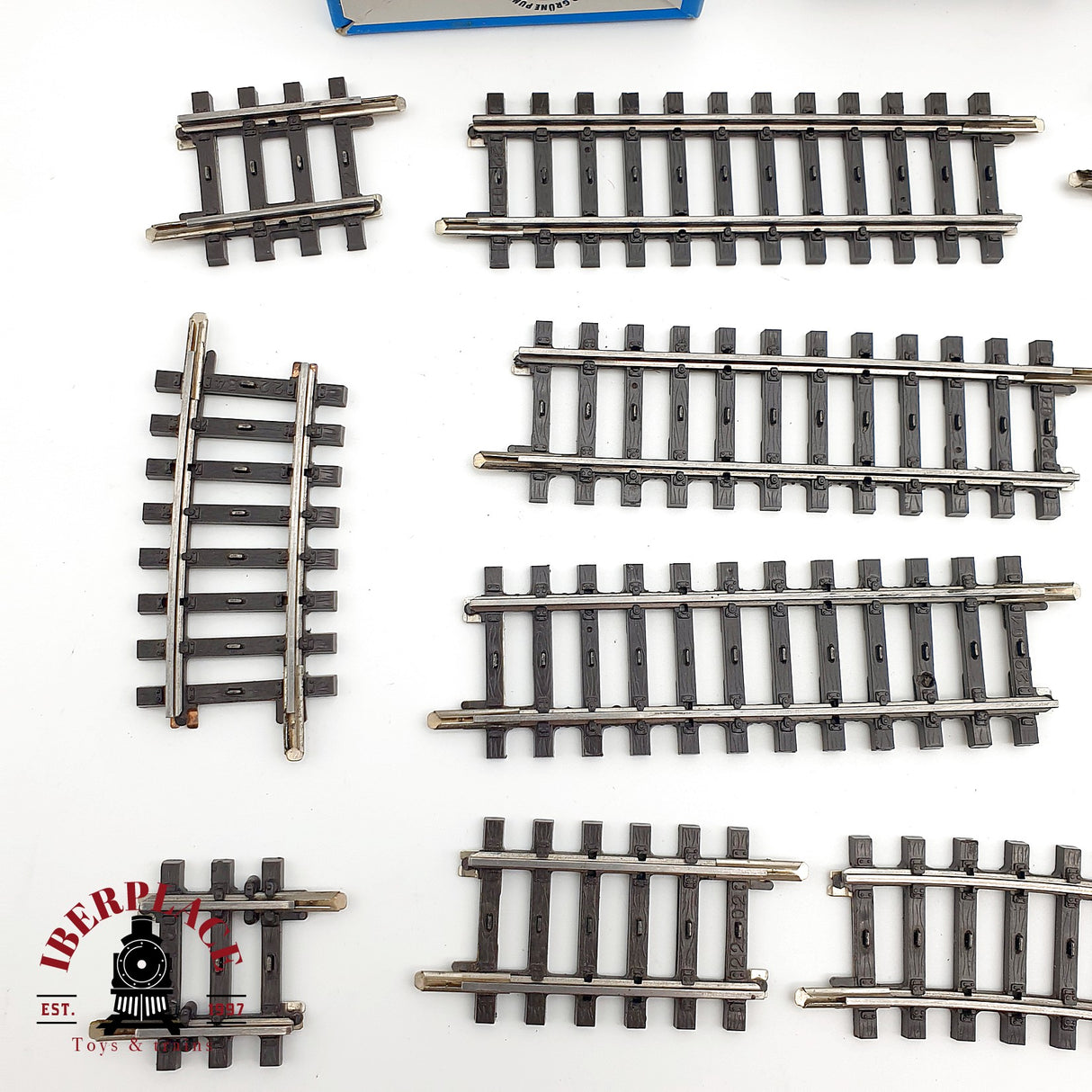 ♻️  24x Märklin 2203 2202 vias rectas cortas sistema K H0 escala 1:87