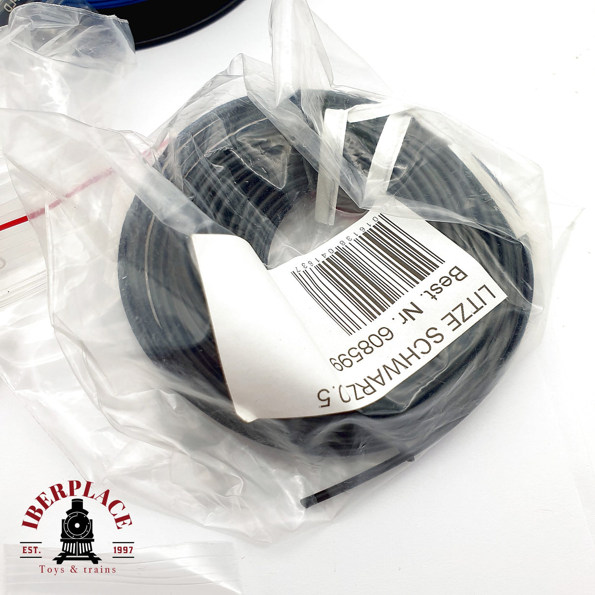 ♻️ Lote de cable azul negro rojo amarillo y placas de distribución H0 escala 1:87