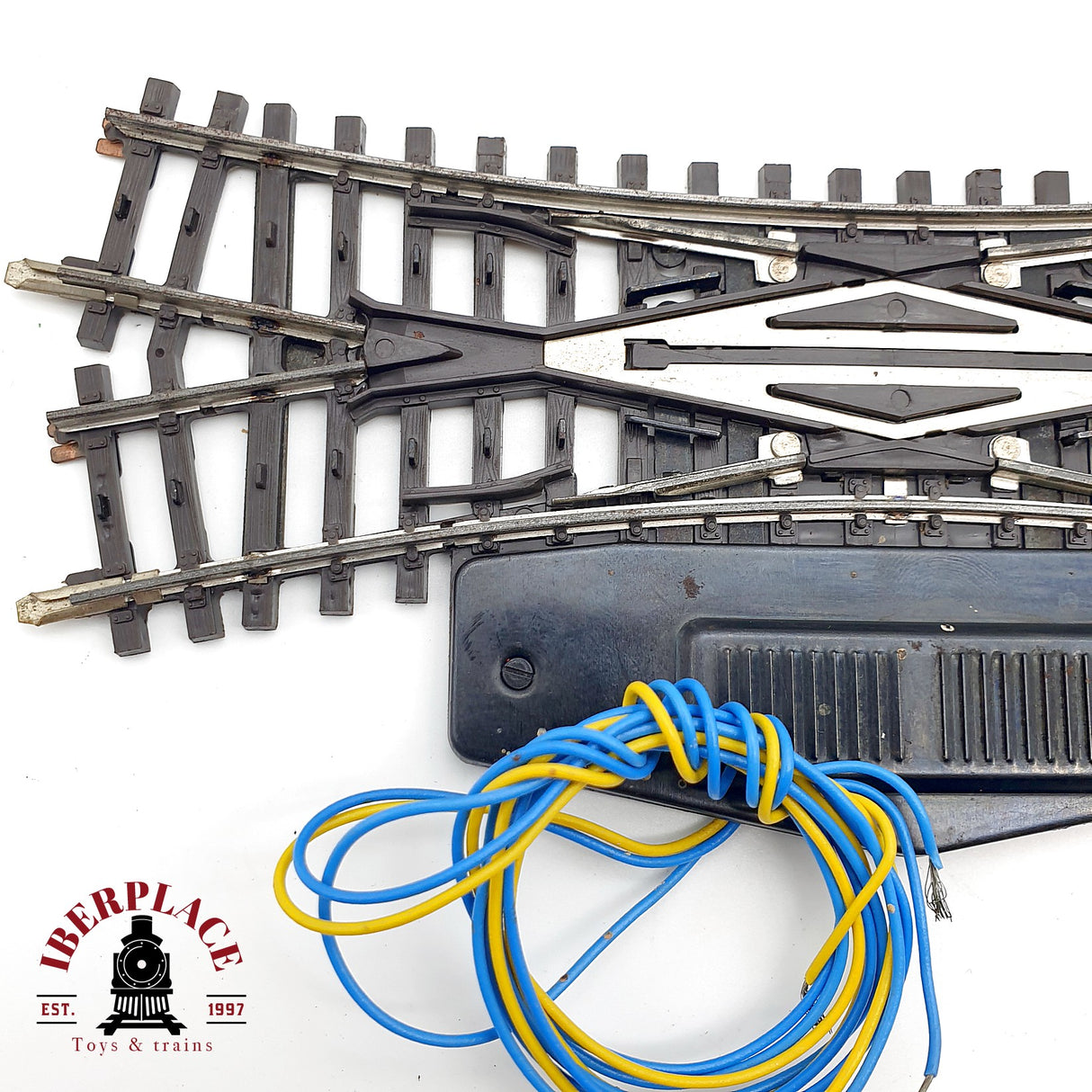 ♻️  Märklin 2160 Cruce de vías eléctrico sistema K H0 escala 1:87