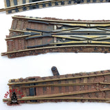 ♻️ 4x Fleischmann desvios manuales y travesia N escala 1:160