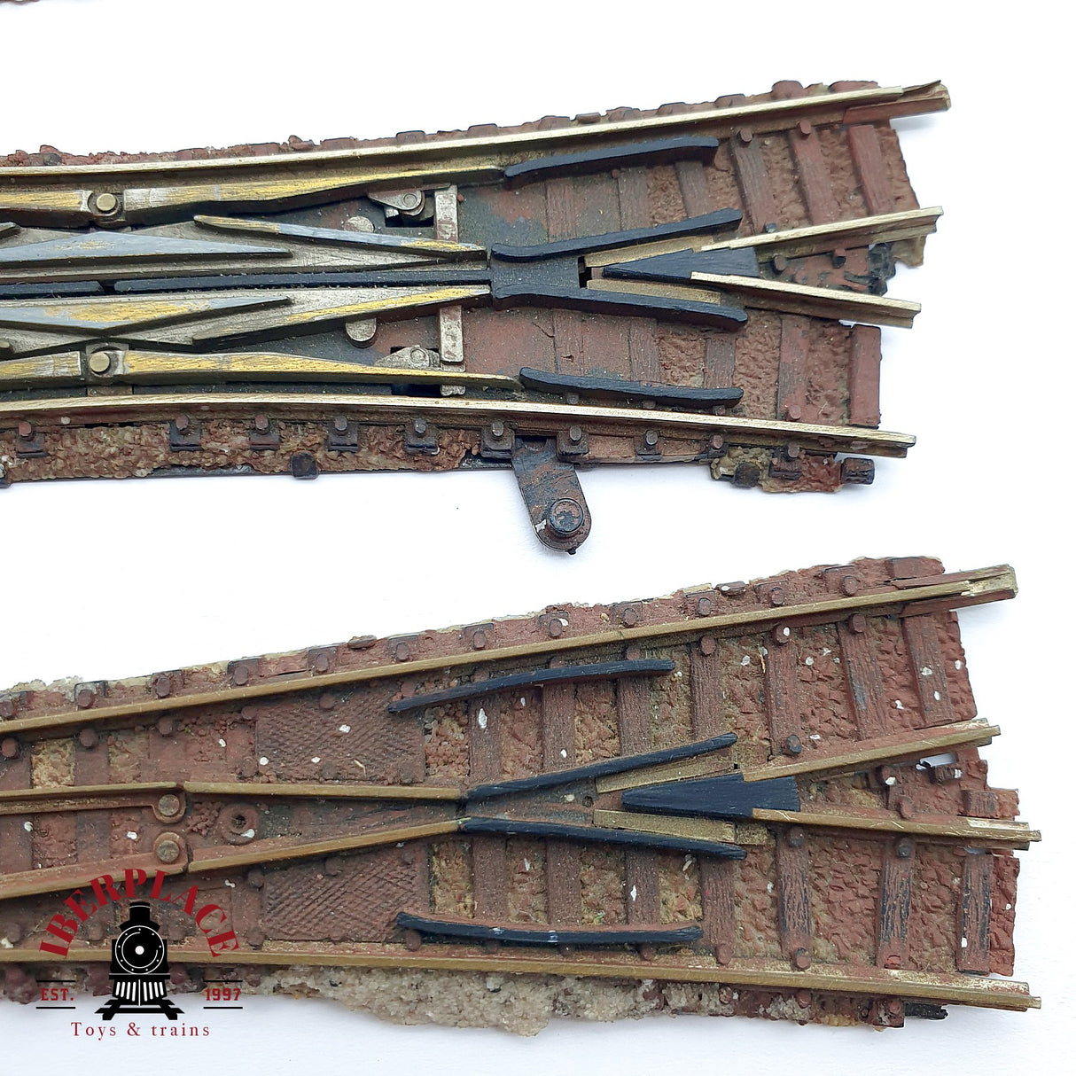 ♻️ 4x Fleischmann desvios manuales y travesia N escala 1:160