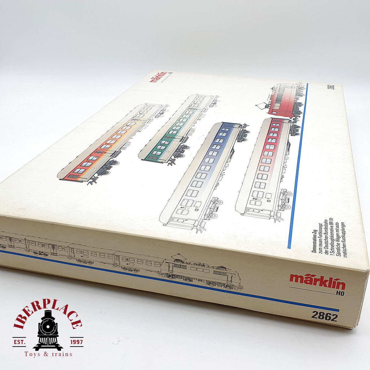 ♻️ AC Märklin 2862 set de Locomotora Demonstrations zug DB H0 escala 1:87