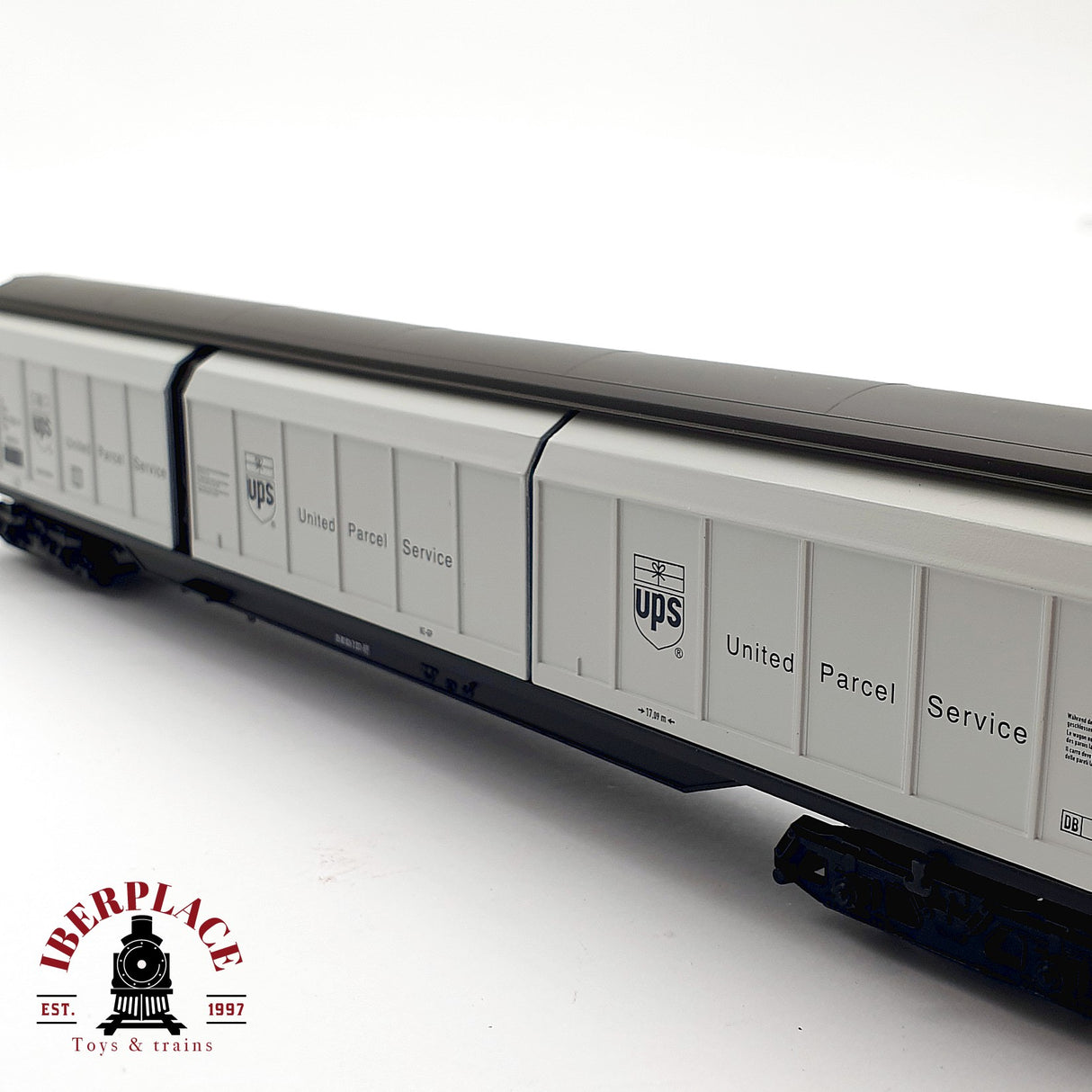 ♻️ DC Electrotren 5551K vagón cerrado UPS DB 026 2 222 H0 escala 1:87