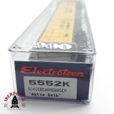 ♻️ DC Electrotren 5552K vagón cerrado Deutsche Post Aktie Gelb H0 escala 1:87
