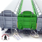 ♻️ 4x Märklin vagones de paredes deslizantes EPA, cargo Domizil SBB H0 escala 1:87