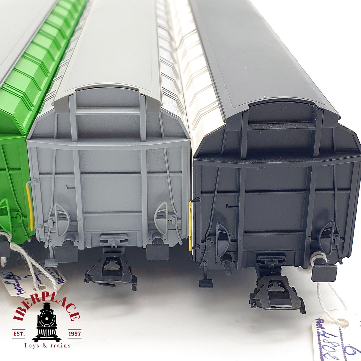 ♻️ 4x Märklin vagones de paredes deslizantes EPA, cargo Domizil SBB H0 escala 1:87