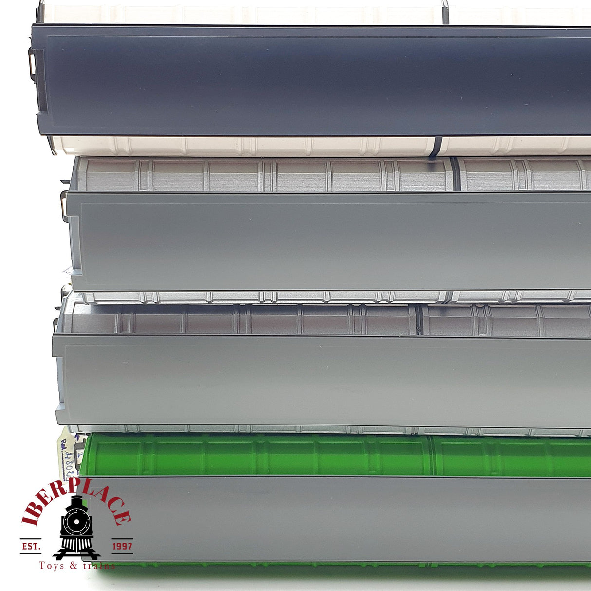 ♻️ 4x Märklin vagones de paredes deslizantes EPA, cargo Domizil SBB H0 escala 1:87