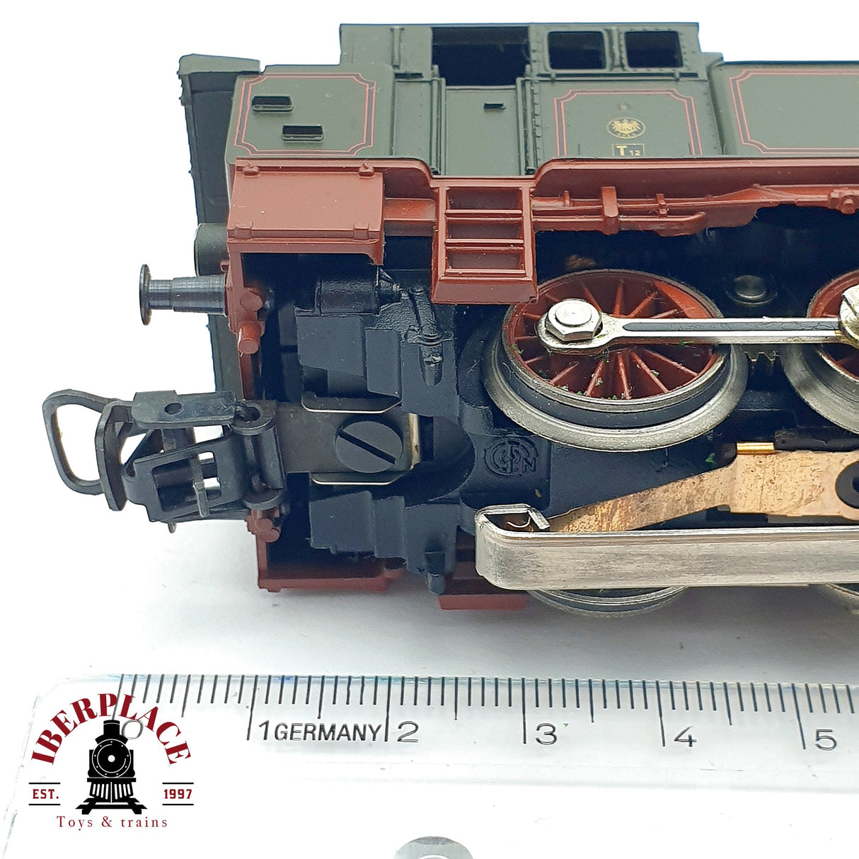 ♻️ AC Märklin Locomotora K.P.E.V 7896 verde H0 escala 1:87