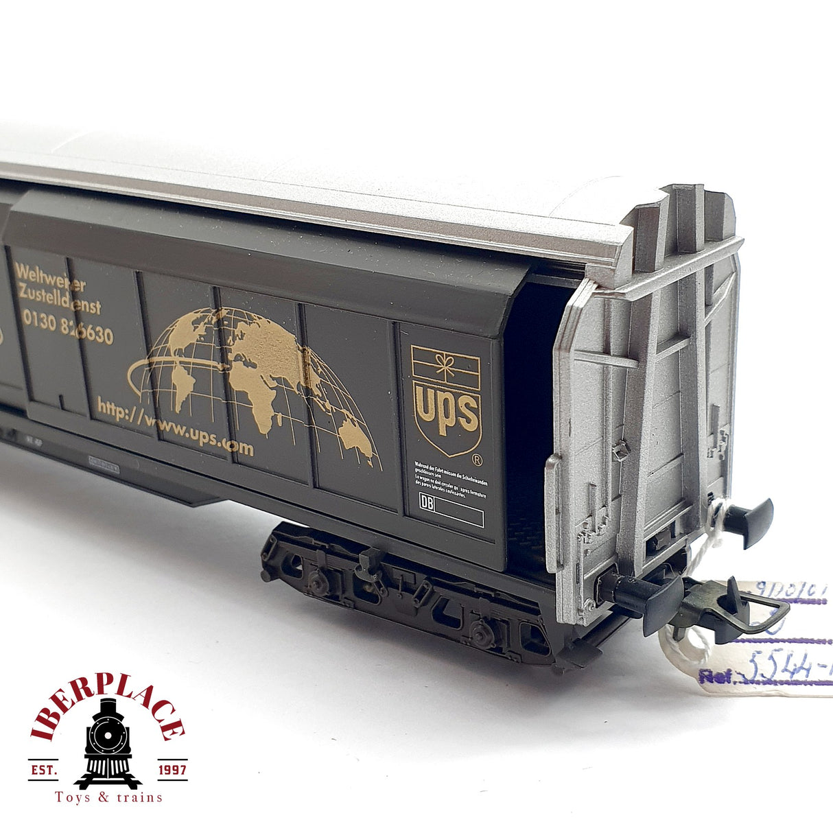 ♻️ DC Electrotren 5544K vagón cerrado UPS 217299  DB H0 escala 1:87
