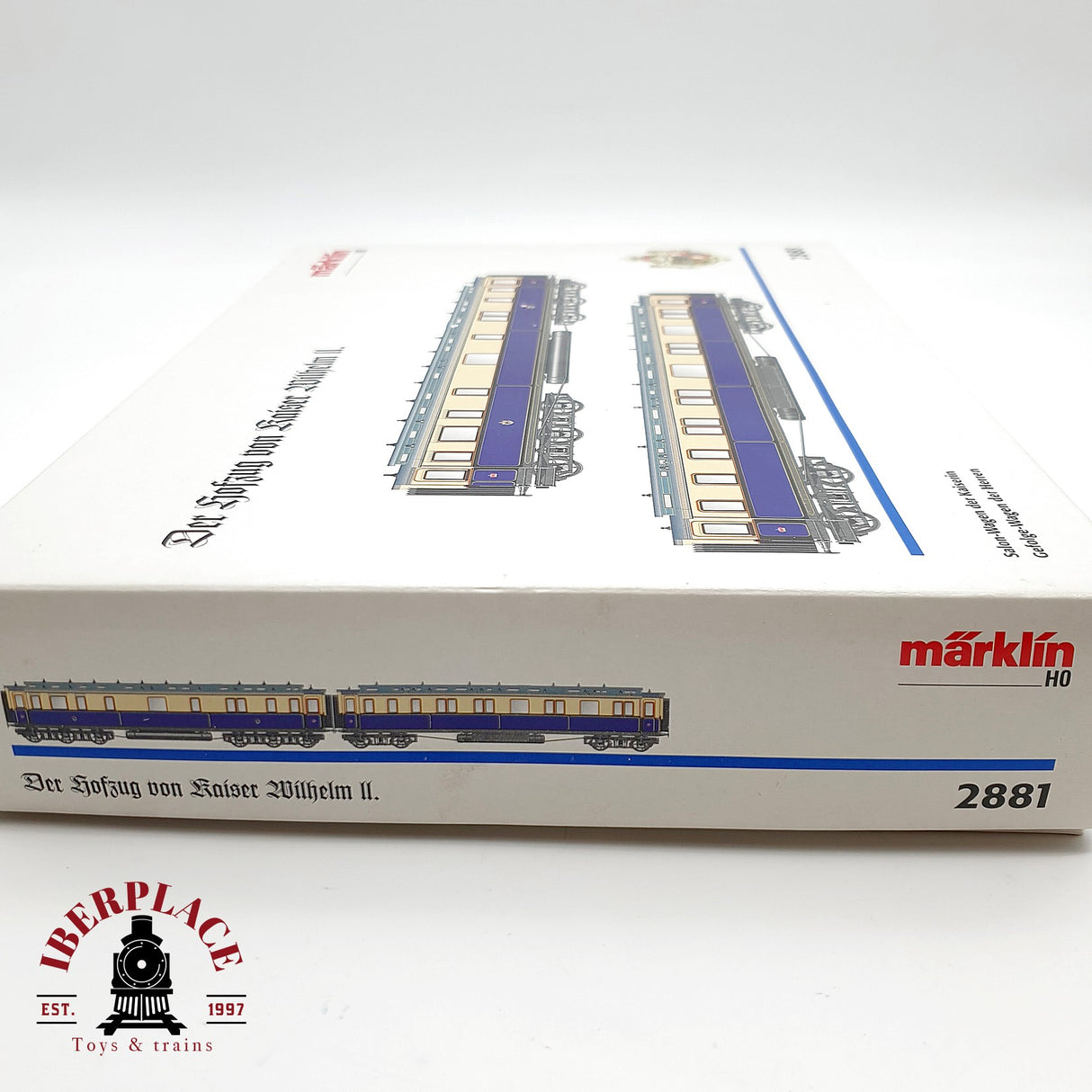 ♻️ AC Märklin 2881 set de vagones salon Kaiserin H0 escala 1:87 1/2