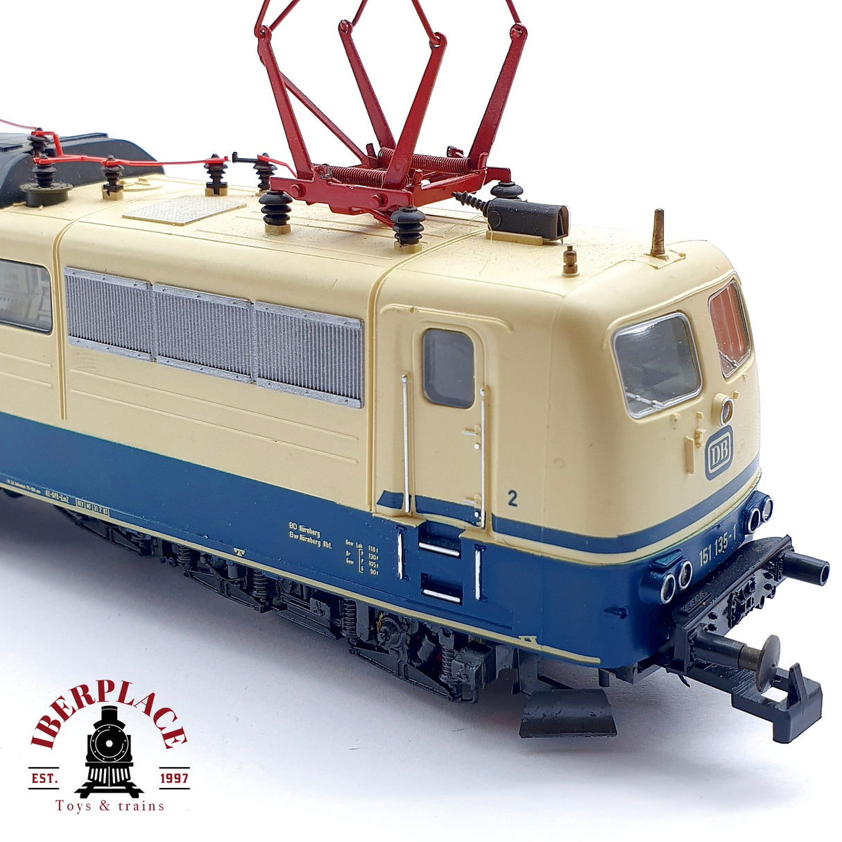 ♻️ RESTAURAR DC Roco 04132A Locomotora BR 151 DB H0 escala 1:87